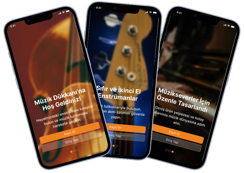 Uygulama Ekran Görüntüleri